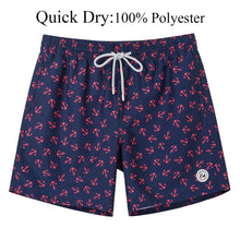 Load image into Gallery viewer, Men's Beach Shorts Boardshorts with Mesh Lining Men's Swimwear Beachwear Quick Dry Swim Shorts Swimming Trunks for Men Men's Beach Trunks Men's Beach Shorts Surfing Boardshorts with Mesh Lining Swimwear Outdoor Surfing Pants