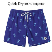 Load image into Gallery viewer, Men's Beach Shorts Boardshorts with Mesh Lining Men's Swimwear Beachwear Quick Dry Swim Shorts Swimming Trunks for Men Men's Beach Trunks Men's Beach Shorts Surfing Boardshorts with Mesh Lining Swimwear Outdoor Surfing Pants