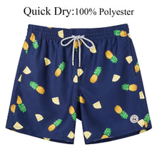 Load image into Gallery viewer, Men's Beach Shorts Boardshorts with Mesh Lining Men's Swimwear Beachwear Quick Dry Swim Shorts Swimming Trunks for Men Men's Beach Trunks Men's Beach Shorts Surfing Boardshorts with Mesh Lining Swimwear Outdoor Surfing Pants