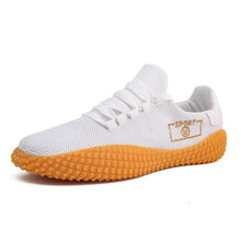 Load image into Gallery viewer, Men's Black Sneakers Mesh Breathable Shoes Male Fashion Black Athletic Footwear Flat Casual Walking Shoes Breathable Casual Shoes Couple Fashion Lace Up Mens Sneakers