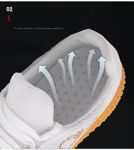 Load image into Gallery viewer, Men's Black Sneakers Mesh Breathable Shoes Male Fashion Black Athletic Footwear Flat Casual Walking Shoes Breathable Casual Shoes Couple Fashion Lace Up Mens Sneakers