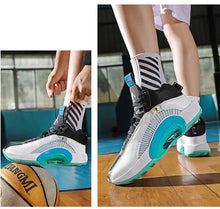 Load image into Gallery viewer, Men's Casual Breathable Comfortable Cushioned Soft Professional Sports Basketball Shoes Outdoor Street Sports Shoes Lightning Professional Anti Slip Sports Shoes For Running Walking