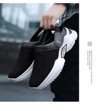 Load image into Gallery viewer, Men's Casual Shoes Rubber Flip Flops Slippers Home Beach Sandals Man Shoes Tennis Fitness Fashion Summer Clogs Sandals Shoes Breathable Beach Walking Slippers Shoes