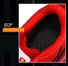 Load image into Gallery viewer, Men's Casual Sneakers Flame Print Running Mesh Shoes Outdoor Lightweight Twist Bottom Breathable Tennis Sport Shoes For Workout Walking Outdoor Sport Gym Fashion Sneakers