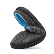 Load image into Gallery viewer, Men's Cotton Fabric Slippers Indoor Non-Slip Home Fur Couple Flat Men Winter Slipper Cotton Memory Foam Slippers Comfort Knitted Cotton-blend Closed Toe House Indoor Outdoor Shoes