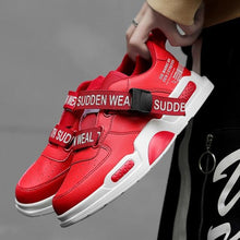 Load image into Gallery viewer, Men's High Quality Top Fashion Leather Sneakers Trend Comfortable Man Casual Shoes Outdoor Non-slip Breathable Mens Basketball Luxury Fashion Running Sneakers