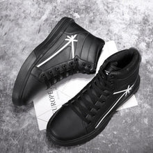 Load image into Gallery viewer, Men's High Top Sneakers Breathable Street Sports Shoes Hip Hop Trendy Style Casual Shoes Fashion Sneakers Breathable Comfort Walking Mens Sneakers