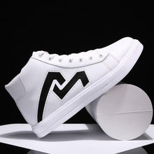 Load image into Gallery viewer, Men's High Top Sneakers Breathable Street Sports Shoes Hip Hop Trendy Style Casual Shoes Fashion Sneakers Breathable Comfort Walking Mens Sneakers
