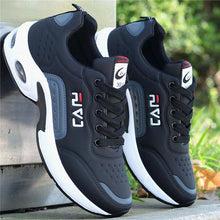 Load image into Gallery viewer, Men's Leather Autumn Shoes Casual Sneakers Tennis Fashion White Trainers Sneakers Casual Leather Fashion Sneakers Breathable Sports Running Sneakers