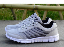 Load image into Gallery viewer, Men's Lightweight Walking Sneakers Casual Shoes Trainers Sneakers Sport Light Sneakers Breathable Casual Shoes Outdoor Walking Comfortable Running Sneakers For Mens