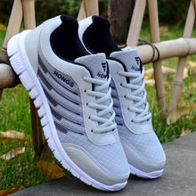 Load image into Gallery viewer, Men's Lightweight Walking Sneakers Casual Shoes Trainers Sneakers Sport Light Sneakers Breathable Casual Shoes Outdoor Walking Comfortable Running Sneakers For Mens
