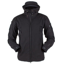 Load image into Gallery viewer, Men's Outdoor Soft Fleece Jacket Men's And Women's Jacket Unique Jackets For Men Windproof Waterproof Breathable Jacket Thermal Hooded Tactical Jacket Outdoor Camouflage Fleece Hooded Coat