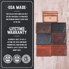 Load image into Gallery viewer, Men's Slim Front Pocket Wallet