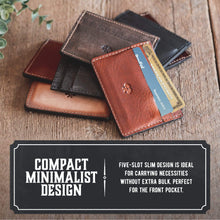 Load image into Gallery viewer, Men's Slim Front Pocket Wallet