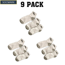 Load image into Gallery viewer, High-Quality Men's Cotton Thermal Socks 9-Pack (Sizes 9-11, 10-13) - Winter Warmth