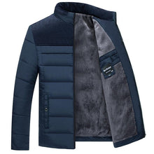 Load image into Gallery viewer, Men's Warm Winter Jacket Men's Casual Jacket Spring Autumn Fashion Jacket Comfortable Warm Thick Padded Jacket For Men Outdoor Adventure Jacket
