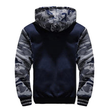 Load image into Gallery viewer, Men's Winter Jacket Camouflage Thick Warm Jackets Hooded Long Sleeve Jacket Man Casual Hoodies Men Winter Sweatshirt Warm Soft Jacket Men's Clothing Heavyweight Jacket Ideal Gift For Friends