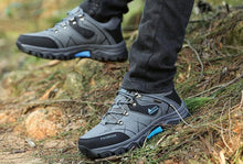 Load image into Gallery viewer, Men's Winter Snow Boots Waterproof Leather Sports Super Warm Men's Boots Outdoor Hiking Boots Work Travel Shoes Trail Climbing Shoes Lace Up Anti-Slip Waterproof Working Outdoor Boots