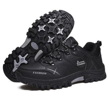 Load image into Gallery viewer, Men's Winter Snow Boots Waterproof Leather Sports Super Warm Men's Boots Outdoor Hiking Boots Work Travel Shoes Trail Climbing Shoes Lace Up Anti-Slip Waterproof Working Outdoor Boots