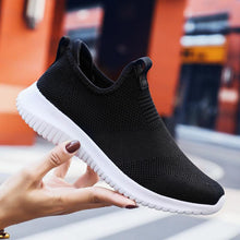 Load image into Gallery viewer, Men Sneakers Lightweight Casual Slip On Walking Socks Sneakers Trainers Mesh Flat Breathable Summer Walking Beach Mesh Shoes Comfortable Mesh Athletic Espadrilles