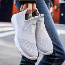 Load image into Gallery viewer, Men Sneakers Lightweight Casual Slip On Walking Socks Sneakers Trainers Mesh Flat Breathable Summer Walking Beach Mesh Shoes Comfortable Mesh Athletic Espadrilles