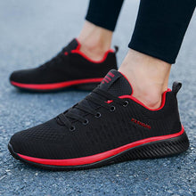Load image into Gallery viewer, Men Sport Lightweight Running Sneakers Walking Casual Breathable Shoes Non-Slip Comfortable Black Fashion Men Casual Shoes Running Walking Sneakers