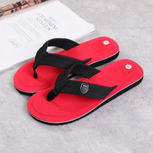 Load image into Gallery viewer, Men Summer Flip Flops Beach Sandals Anti-slip Casual Flat Shoes High Quality Slippers Flip Flops For Women Yoga Mat Comfortable Beach Thong Sandals With Arch Support