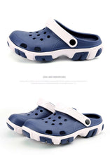 Load image into Gallery viewer, Men Summer Flip Flops Slippers Beach Sandals Flats Shoes Mens Garden Clogs Sports Sandals Outdoor Arch Support Clogs Garden Shoes Slip-on Beach Women Slippers