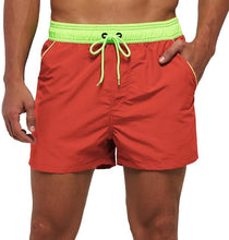 Load image into Gallery viewer, Men Swimwear Shorts Male Swimming Trunks Swimsuits Man Surf Beach Swim Sports Pants Board Mesh New Summer Men's Clothing Beach Swimming Casual with Adjustable Elastic Cord