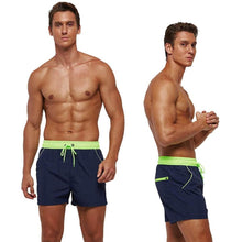 Load image into Gallery viewer, Men Swimwear Shorts Male Swimming Trunks Swimsuits Man Surf Beach Swim Sports Pants Board Mesh New Summer Men's Clothing Beach Swimming Casual with Adjustable Elastic Cord