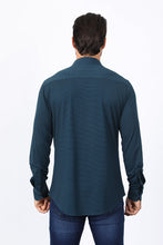 Load image into Gallery viewer, Men’s Modern Fit Stretch Dress Shirt - Teal