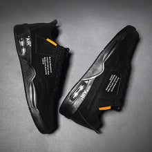 Load image into Gallery viewer, Men White Casual Leather Fashion Sneakers Breathable Sports Running Shoes Leather Running Sport Air Cushion Outdoor Training Sneakers High Quality Design