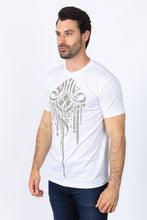 Load image into Gallery viewer, Mens Modern Fit Stretch Crystals T-Shirt