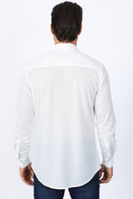 Load image into Gallery viewer, Men’s Modern Fit Stretch Dress Shirt - White