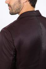Load image into Gallery viewer, Men's Double Button Wine Blazer