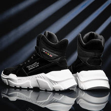 Load image into Gallery viewer, Men Winter Autumn Warm Modern High Tops Shoes Rubber Sole Running Sport Shoes High Quality Mesh Walking Jogging Non Slip Athletic Mens Sneakers