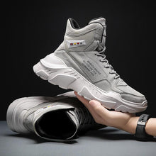 Load image into Gallery viewer, Men Winter Autumn Warm Modern High Tops Shoes Rubber Sole Running Sport Shoes High Quality Mesh Walking Jogging Non Slip Athletic Mens Sneakers