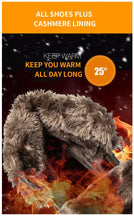Load image into Gallery viewer, Men Winter Snow Boots Waterproof Leather Outdoor Hiqh Quality Boots Training Boots Non-Slip Warm Waterproof Mid Calf Shoes Outdoor Hiking Climbing Full Fur Lined Design