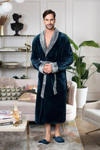 Load image into Gallery viewer, Cozy Mens Plush Robes – Built for Comfort, Designed to Last