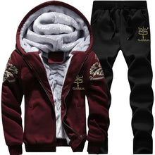 Load image into Gallery viewer, Men's Winter Sports Set: Stylish, Warm 2-Piece Ensemble for Outdoor Adventures