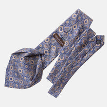 Load image into Gallery viewer, Mantova - Printed Silk Tie - Blue