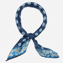Load image into Gallery viewer, Ducati - Silk Neckerchief - Marine Blue