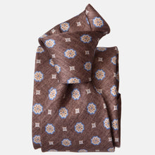 Load image into Gallery viewer, Antinori - Printed Silk Tie - Brown