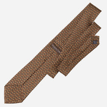 Load image into Gallery viewer, Palio - Printed Silk Tie - Brown