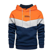 Load image into Gallery viewer, Men's Casual Sports Panel Hooded Pullover Sweatshirt