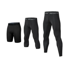 Load image into Gallery viewer, Mens Compression Pants Tights Cool Dry Leggings Sports Baselayer Running Tights Athletic Workout Active Shorts