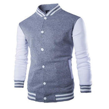 Load image into Gallery viewer, Mens Fashion Casual Slim Fit Jacket Men/Boy Baseball Jacket Men Fashion Design Classic Elegant Clothing Men's College Comfortable Jacket High School Long Sleeves Jackets