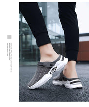 Load image into Gallery viewer, Mens Flip Flops Slipper Luxury Sandals Slippers For Men Casual Beach Garden Shoes Summer Slippers With Arch Support Home Shoes Outdoor Tennis Gym Mens Shoes