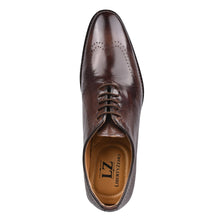 Load image into Gallery viewer, Mens Genuine Leather Wingtip Formal Business Dress Shoe