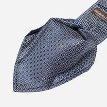 Load image into Gallery viewer, Ravenna - Silk Jacquard Tie - Blue